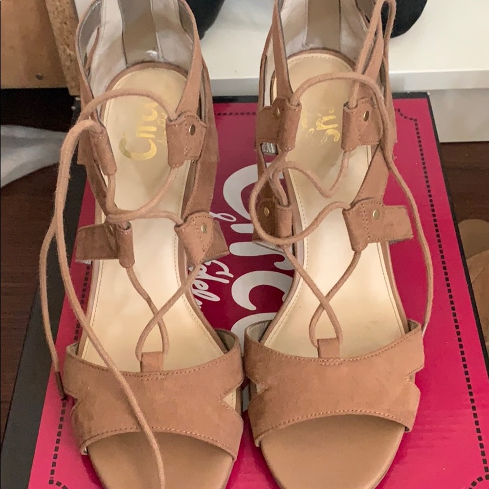 Sam Edelman Circus Emilia Tan/Brown size 7.5 heels
